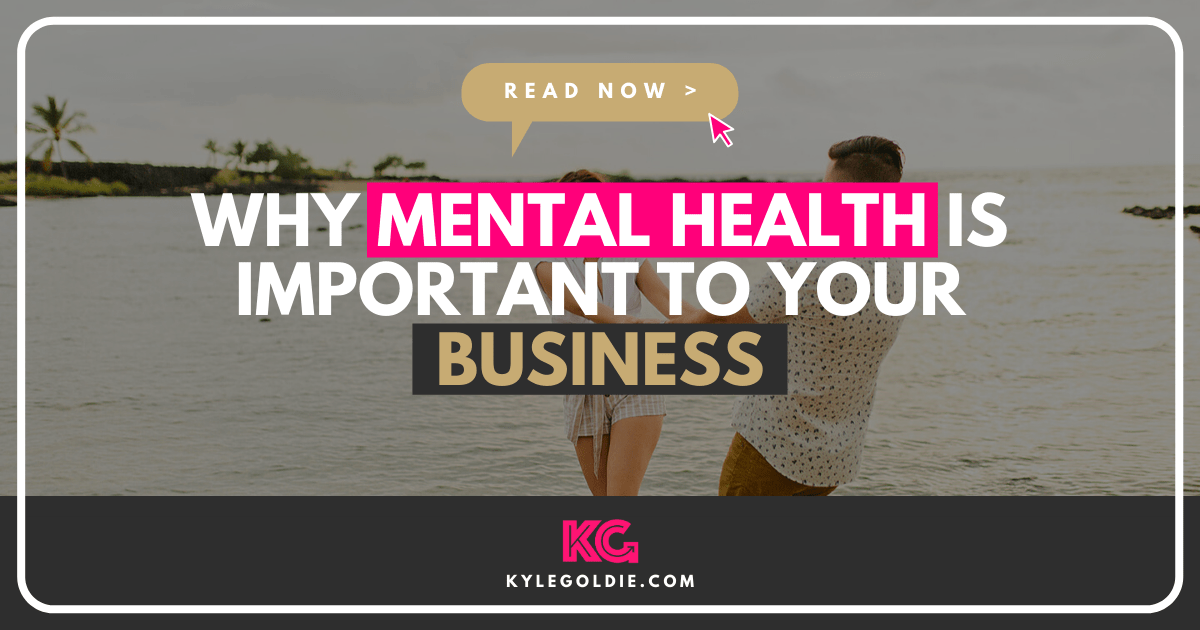 Mental Health and why it's important for your photography or wedding business